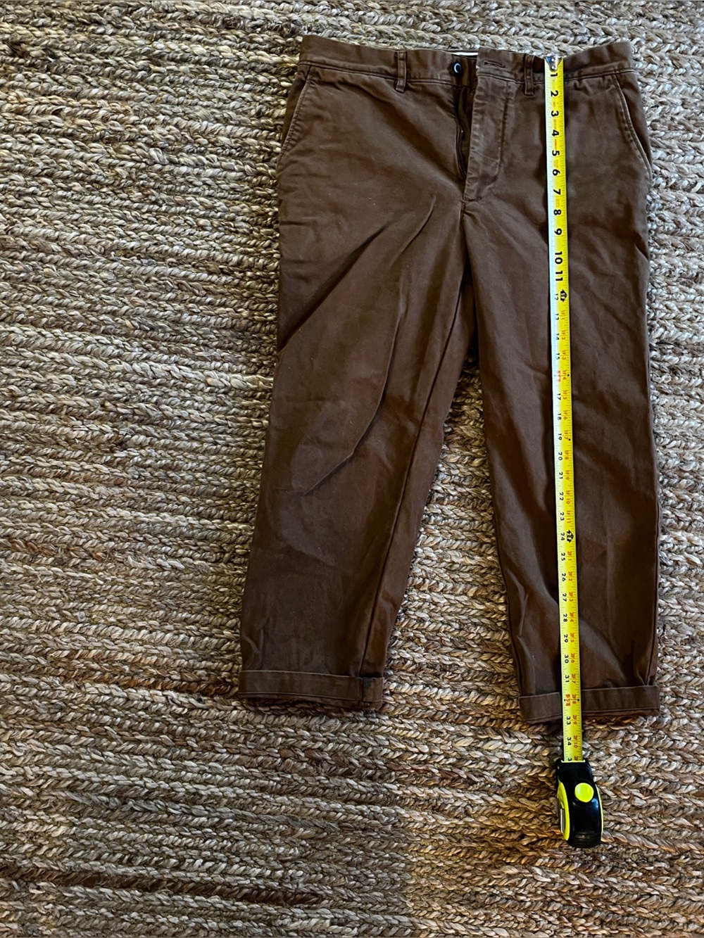 J. Crew Men's Khaki Chinos